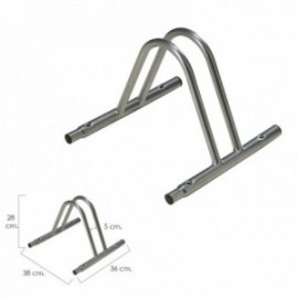 Suporte modular de bicicleta individual do solo