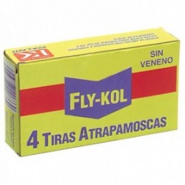 Atrapamoscas Fly-kol (Estuche 4 Tiras)