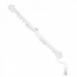 Extendível trilho de ferro lacado nº 2 (0,87 a 1,50 metros)