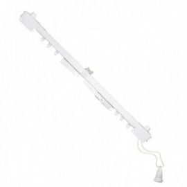 Extendível trilho de ferro lacado nº 3 (1,37 a 2,50 metros)