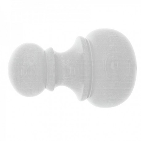 Terminal da Madeira "Chyc" 20x68 mm. Branco