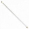 Suportes ovais brancos extensíveis 30 a 50 cm. (2 pedaços)