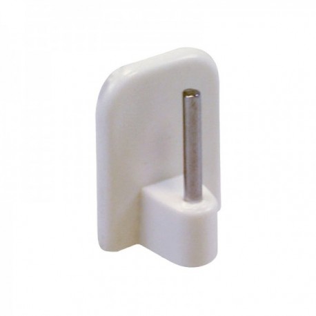 Gancho adesivo 23,5x17 mm. Para detentores metálicos