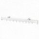 Riel Aluminio P950 Sin Cordon 2.0 Metros Blanco