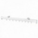 Riel Aluminio P950 Sin Cordon 3.0 Metros Blanco