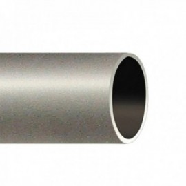 Barra de zircônio de 20 mm. x 2,5 metros de níquel fosco