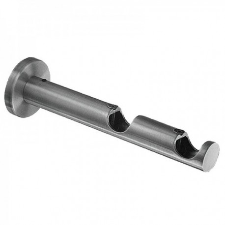 Suporte duplo de zircônio de 20 mm. Níquel companheiro