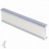 Velcro Perfil Estor P-909 3,0mt Silver