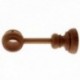 Suporte de madeira extensível 20x146 mm. Noz