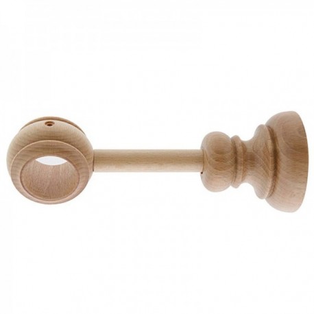 Suporte de madeira extensível 20x146 mm. Pinheiro