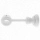 Suporte de madeira extensível 20x146 mm. Branco