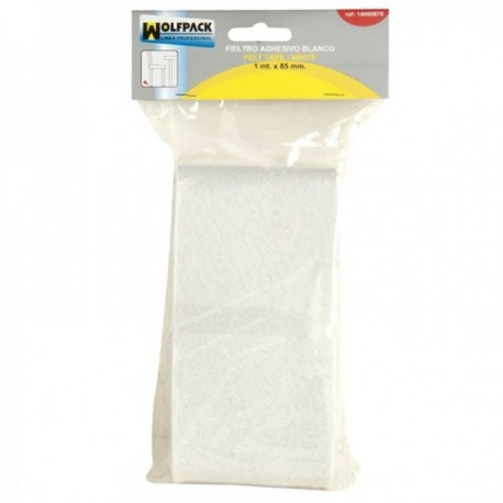 Felino adesivo 1m. X 85 mm. Blister Branco