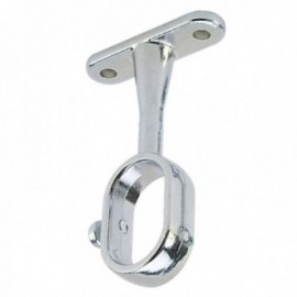 Suporte oval central Chrome