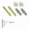 Kit sanitário sanitário 10x110 mm. (2 pedaços)