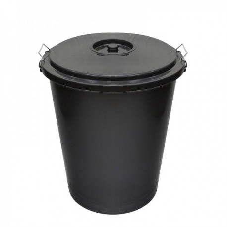 Cubo Basura Plastico Comunidad Con Tapa 50 Litros