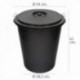 Cubo Basura Plastico Comunidad Con Tapa 50 Litros