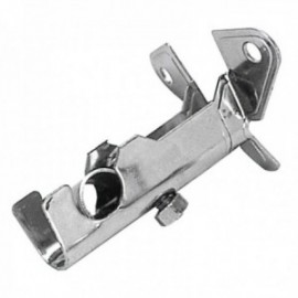 Suporte à barra de 12 mm. Ø Chrome frontal