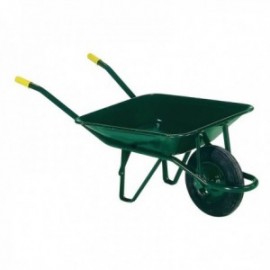 Caminhão de trabalho verde metálico desmontado