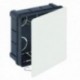 CAIXA DE BADQUE COM TAMPA 100X100X45 MM.