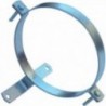 Tubo de fogão galvanizado com suporte de 120 mm.