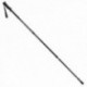 Baston Bordon Caminar Extensible 0,65-1,35 metros Negro