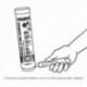 Cartucho de gordura de lítio 400 ml.