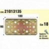 Bicromatada Madeira Placa Fornecer 90x180 mm.