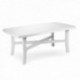 Mesa Resina Blanca 180x100 cm.