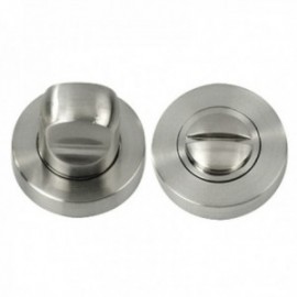 Rosette Muletilla Oryx níquel cetim Ø50 mm.