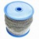 Corrente de bola de latão cromada 3,2 mm. Role 50 metros