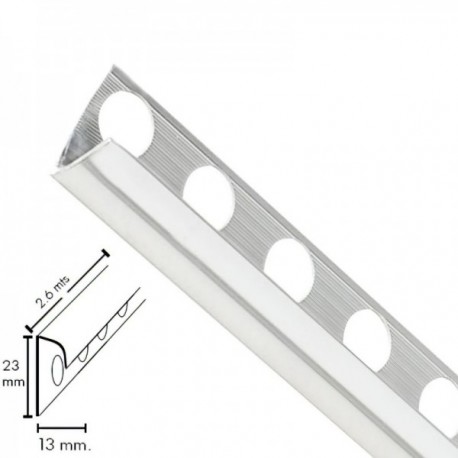 Gloss de metal redondo 2,6 metros