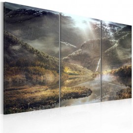 Quadro - The land of mists - triptych