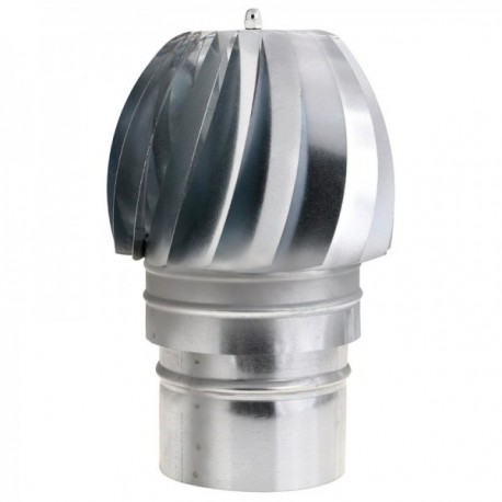 Wolfpack galvanizado Chapéu de extrator para fogão, lareira, extração de fumaça, para tubo Ø 150 mm.
