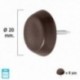 Slider marrom grande Ø20 (Blister 8 unidades)