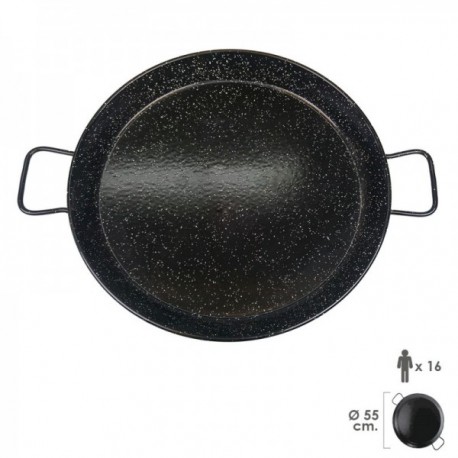 Paellera Valenciana Esmaltada 16 personas/ 55 cm