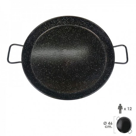 Valencian Paellere esmaltado 12 pesos / 46 cm