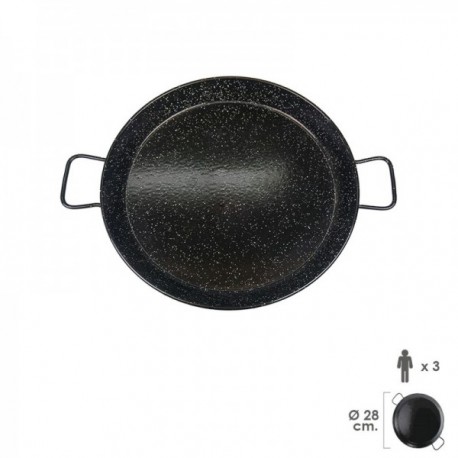 Esmalte de Paellera do Valenciano 3 pesos/ 28 cm.