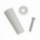 Blot cego com 6 60 mm. Branco