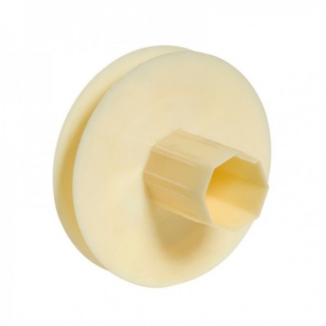 DISC PLÁSTICA PERSIANA METAL 120X40 mm. Fita de 18 mm.