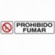 Etiqueta adesiva 250x63 mm. Proibido fumando