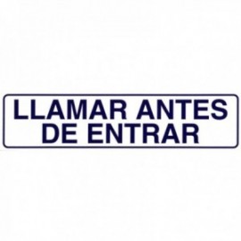 Etiqueta adesiva 250x63 mm. Link antes de entrar