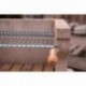 Grill de churrasco extensível 60/70x40cm Zincada