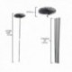 Descininor Kit Chimneys 6,7 metros x 250 mm. Diâmetro.