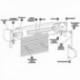 Blot Cego Compacho Parating de 40 mm. Marrom