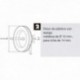 Disco Persiana Plastico Espiga Metalica 120x40 mm. Cinta 14 mm.