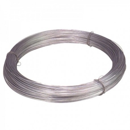 Fio galvanizado 5 kg de rolo. Nº 6 - 1,1 mm.
