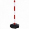 Poste de corrente plástica de 90 cm. Com base