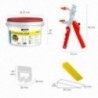 Kit de nivelamento Solidor (arma, fluxos e cunhas)