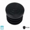 Black Interior Round Countinga 26mm. 4 pedaços.