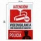 Alarme da polícia conectado à polícia 30x21